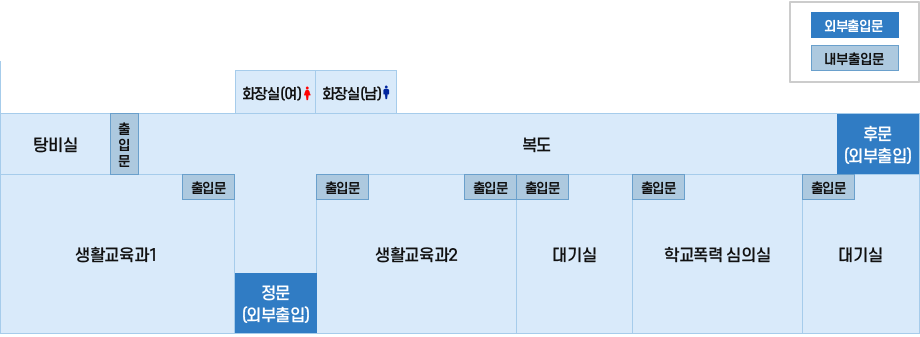 수원교육지원청 매산청사 1층 이미지