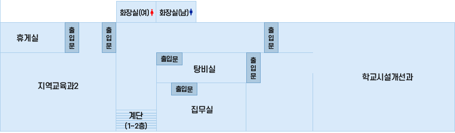 수원교육지원청 매산청사 3층 이미지