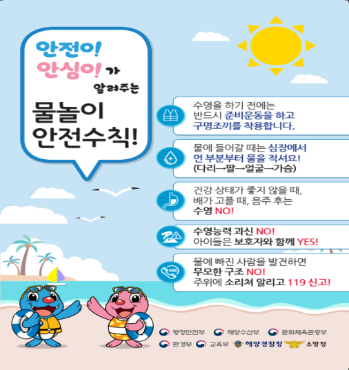 2025년 여름철 수상 안전관리 예방